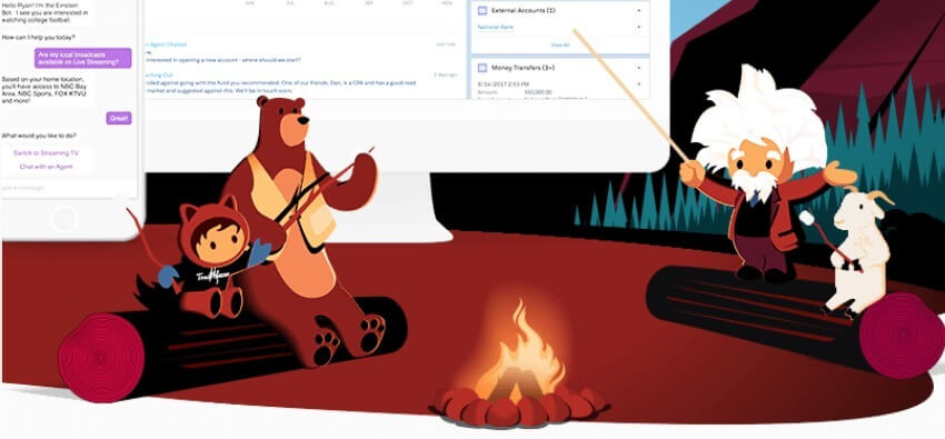 AIが顧客開拓！？Salesforceが提供するAI「Einstein」の魅力と活用事例｜人工知能を搭載した製品・サービスの比較一覧・導入活用事例・資料請求が無料でできるAIポータルメディア